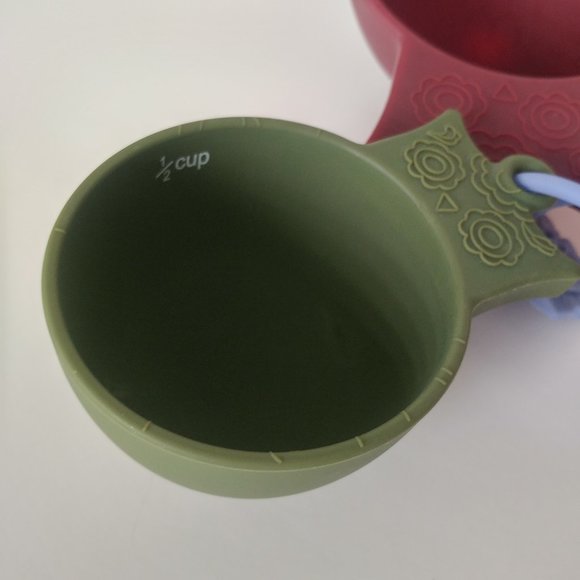 A baker's delight! Silicone measuring cups | Vibrant earthy tones | Kitc… - Picture 4 of 9
